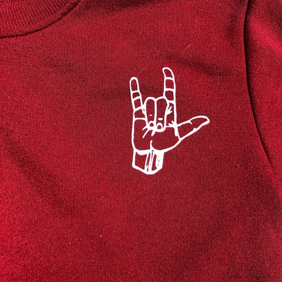 CROPPED CREWNECK SWEATSHIRT - Picture 2 of 5